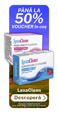 Laxaclean Pana la 50% Voucher in cos Aprilie